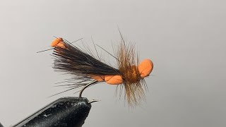 Fly Tying With Trappertv! - Dry Fly - The Feather River Golden Stone!