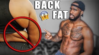 GET RID OF BACK FAT for Teenagers, Women And Men! (3 SIMPLE BACK EXERCISES)