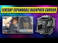 Lekesky Airline Approved Expandable Cat or Small Dog Backpack Carrier  (Amazon) First Look
