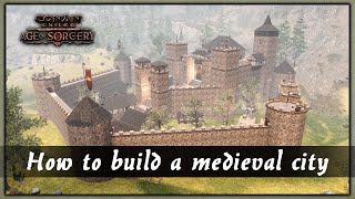 HOW TO BUILD A MEDIEVAL CITY [SPEED BUILD] - CONAN EXILES