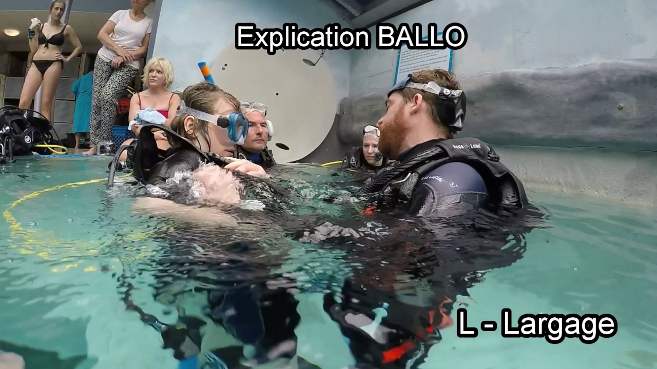 PADI OWD   Explication BALLO