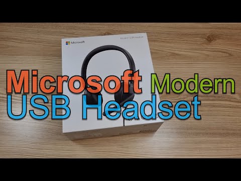 Microsoft Modern USB Headset  - A quick Review