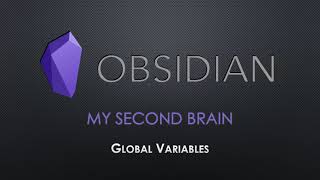 Obsidian Tutorial  How to use variables in dataview