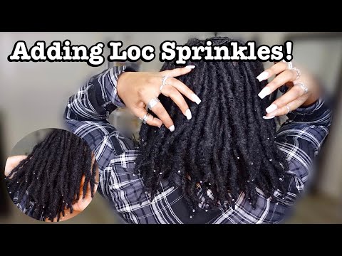 Locs + Loc Extentions on Instagram: ✨Sprinkle Sprinkle✨ I just