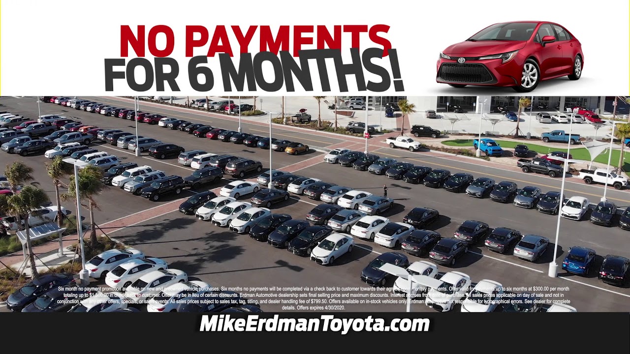 No Payments For 6 Months On Your New or Used Vehicle YouTube