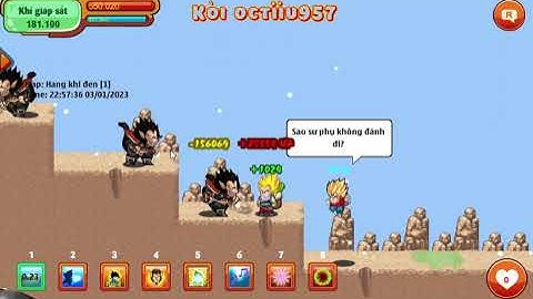 Ước ngọc rồng băng đổi skill đệ lần 3 _ Ngọc rồng online sv5