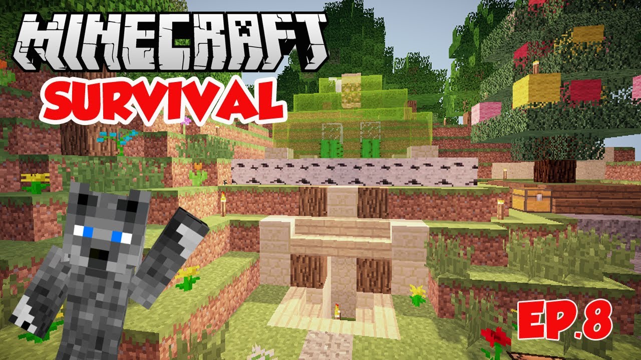 Minecraft Survival ITA #8 - Farm di cactus automatica! - YouTube