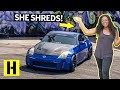 She shreds! Bri Lynch’s 1JZ Swapped Nissan 350z!