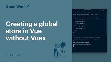 Creating a Global Store in Vue without Vuex