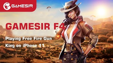 GameSir F4 Falcon | Playing Free Fire Gun King on iPhone 11