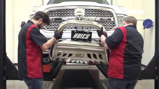 ARIES Bull Bar Install 4in Big Horn 45 5005 on Ram 1500