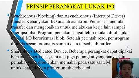 Manajemen Sistem Input output (Presentasi)