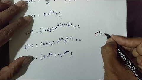 [21MATME41] Model Question Paper 2 (Q.1c) | Module 1 Calculus of Complex functions