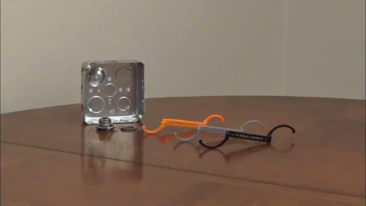 Electrical Locknut Wrench Set Conduit Lock Nut Wrench YouTube