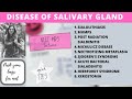 disease of salivary gland (part 1) - neet mds