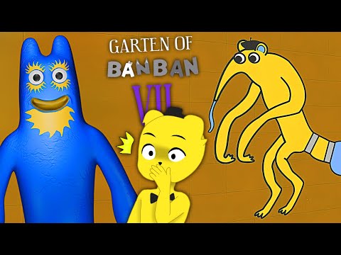 Видео: Все Секреты и Новый Монстр 🎃 Garten of Banban 7 Полное Прохождение