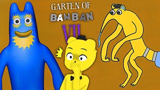 Все Секреты И Новый Монстр 🎃 Garten Of Banban 7 Полное Прохождение