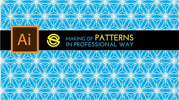 Making of Seamless Patterns in Adobe Illustrator | Transformation Effect | Pucker & Bloat