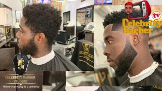 CELEBRITY BARBER haircut tutorials THE HAIRCUT KING Ep 9
