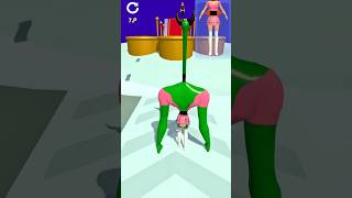 Build Long Neck Green Monster Lady #games #shorts #funny