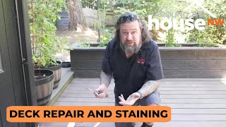Perform Like a Pro: Deck Repair and Staining