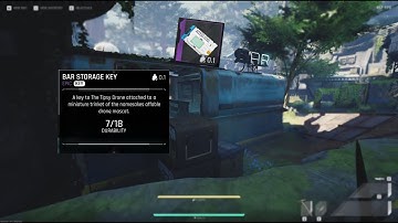 The Cycle Frontier | Crescent Falls | Bar Storage Keycard Showcase (Outdated)