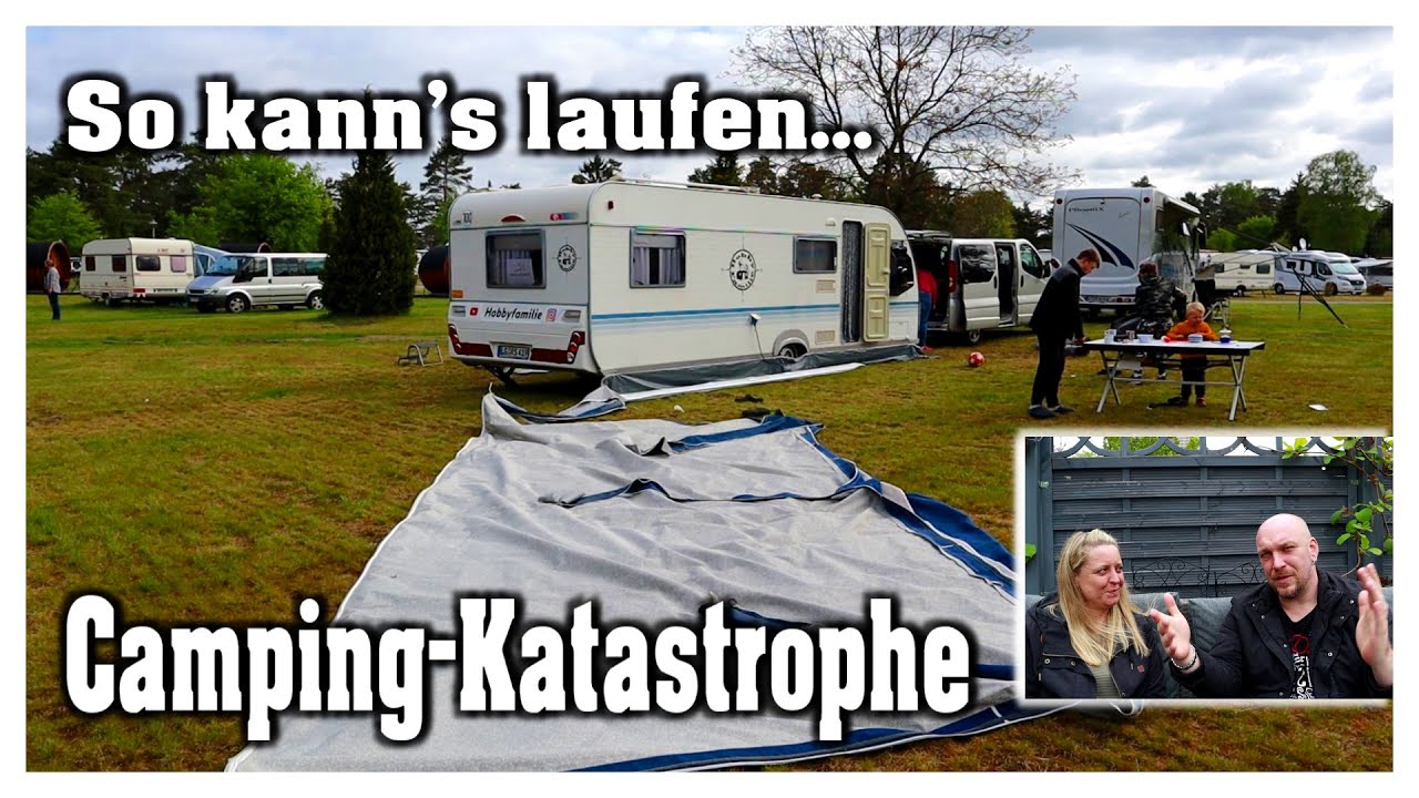 Chaos-Camping in der Heide | Vorzelt weg! | Abbruch | Hobbyfamilie