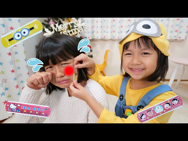 まーちゃんのアンラッキーな一日・キャラクターバンソウコウ
