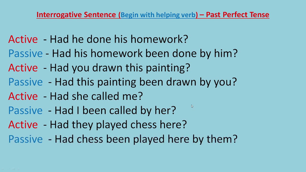 active-to-passive-past-perfect-tense-interrogative-sentence-begin