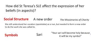 St Teresa and the aspects Part 2