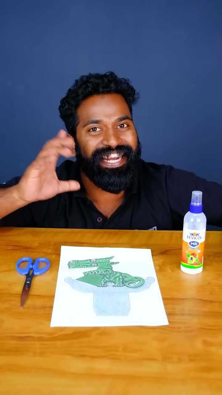 ILLUSION Dragon Making | M4 TECH | #shorts