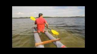 pvc pipe kayak