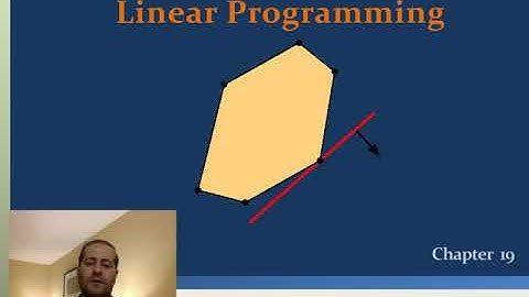 Linear Programming Part 1 (Introduction)