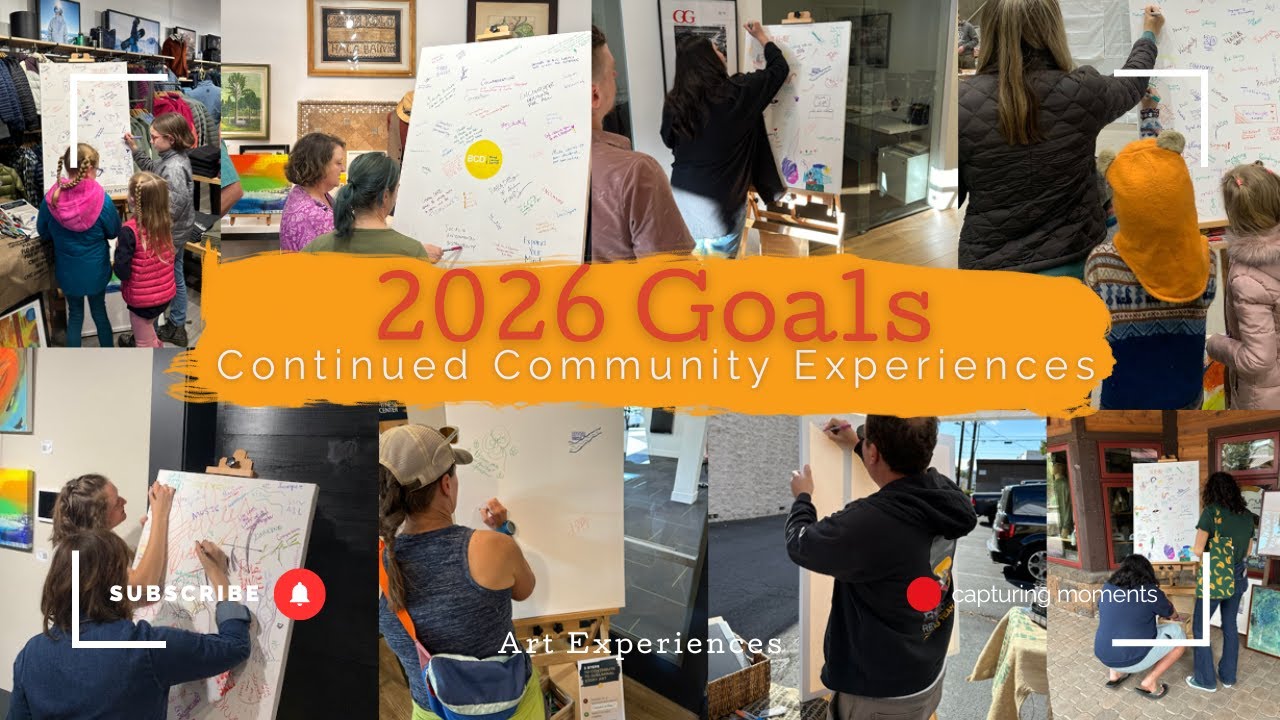 2026 Goals | More Art Experiences