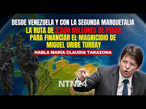 ATTENTION: The route of the 5 BILLION PESOS used to finance the ASSASSINATION of Miguel Uribe Turbay