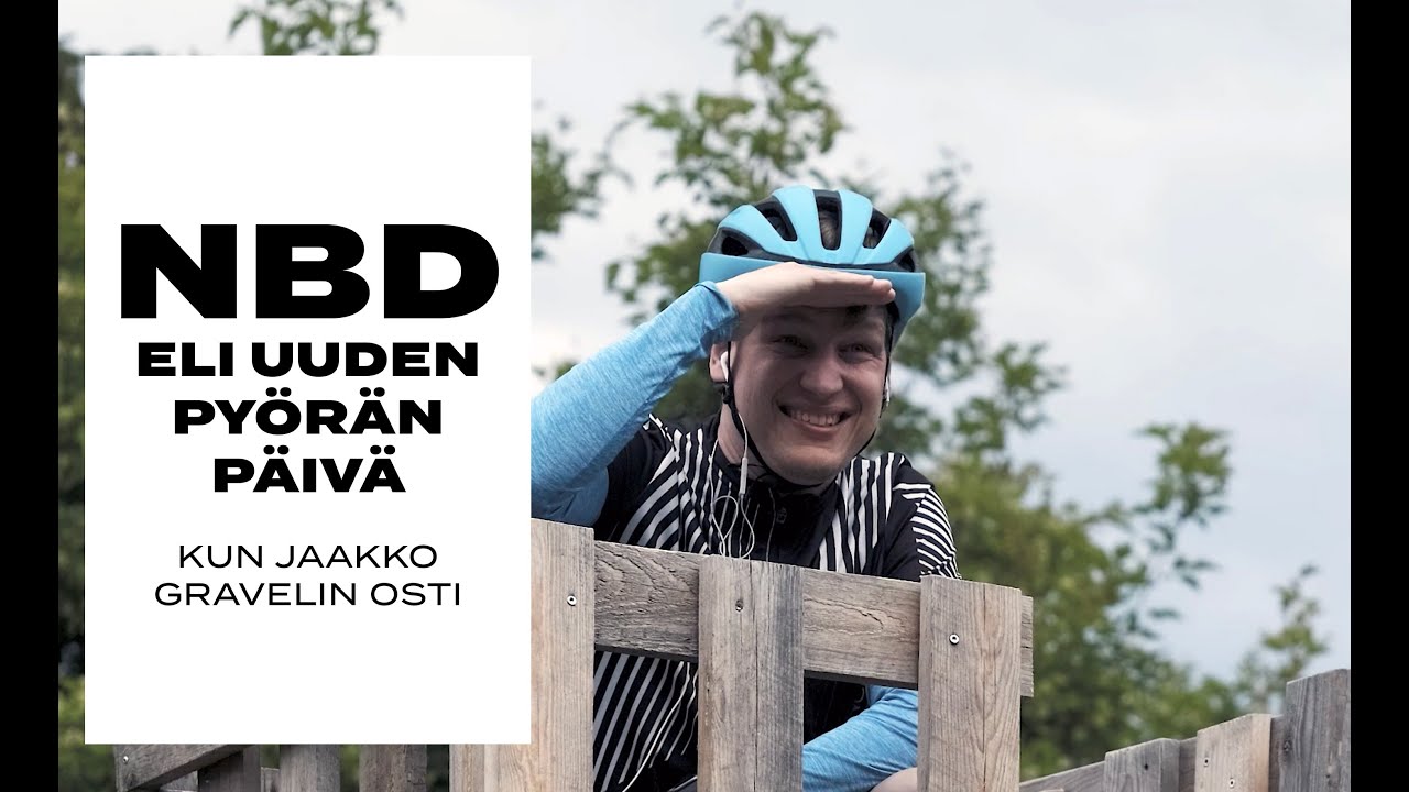 New Bike Day, eli kun Jaakko gravel-pyörän osti
