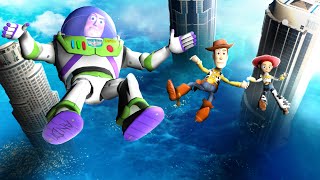 Gta 5 Epic Ragdolls Woody Buzz And Jessie Ep 4 Toy Story Ragdolls 