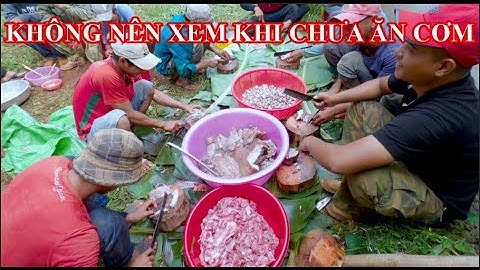 ẨM THỰC ĐÁM MA CỦA NGƯỜI Ê ĐÊ CÓ NHỮNG GÌ -WHAT ARE THE EARTH