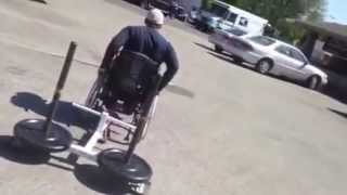 Pulling Sleigh Wheelchair