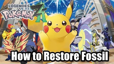 Pokemon Legends ZA - How to Restore Fossil