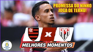 MATHEUS JOGA FÁCIL! Flamengo 3 x 1 Atlético-GO | Gols e Melhores Momentos | Brasileirão Sub20 2024