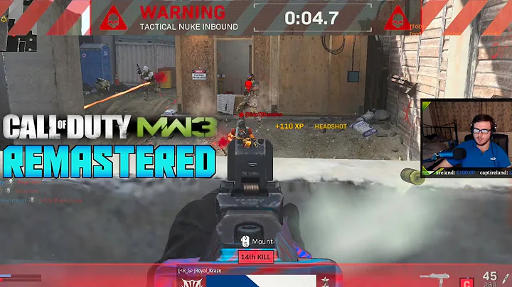 MODERN WARFARE 3 REMASTERED MP7 NUKE! - Modern Warfare Hardhat; MW3