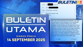 10 Wakil Rakyat Diugut Tangkap Layar Palsu Berasaskan AI | Buletin Utama, 14 September 2025