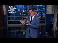 Stephen Colbert explains how the Trump administration has redefined the term 'dumpster fire'