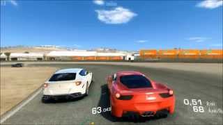 Real racing 3 gameplay ferrari 458 italia laguna seca