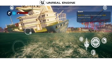 UNREAL ENGINE 4 GAME with INSANE REALISTIC GRAPHICS on Android! (Maneater - Official Gameplay)