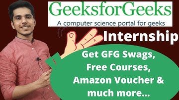 GeeksforGeeks Internship 2021 Free Premium Courses Free Swags T-Shirt Coding Challenge#gfgfreecourse