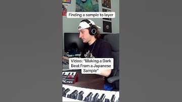 Finding a sample to layer, full video is on my channel! #mpc #hiphop #rap #sample #vinyl #beats