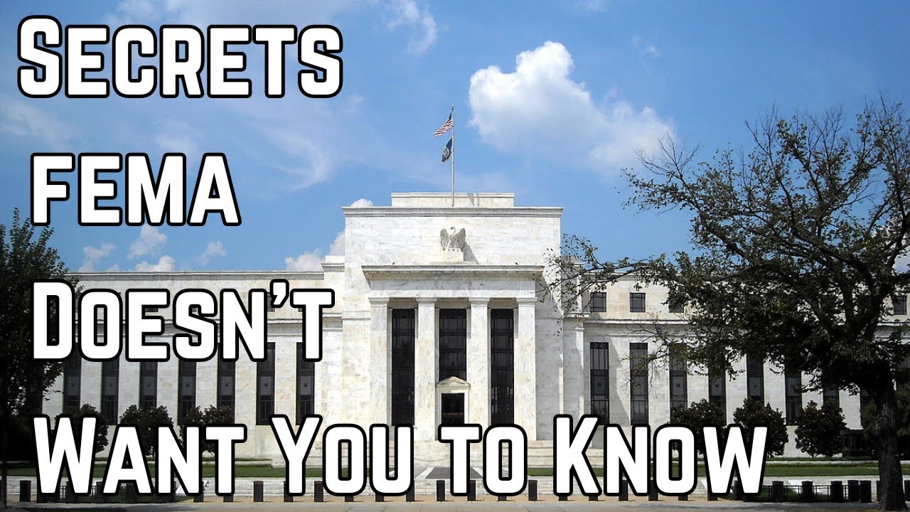 10 Shocking Secrets FEMA Doesn't Want You to Know YouTube