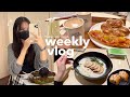 weekly vlog 🍲 | what I eat in a week, digital journal, art museums, baking etc.